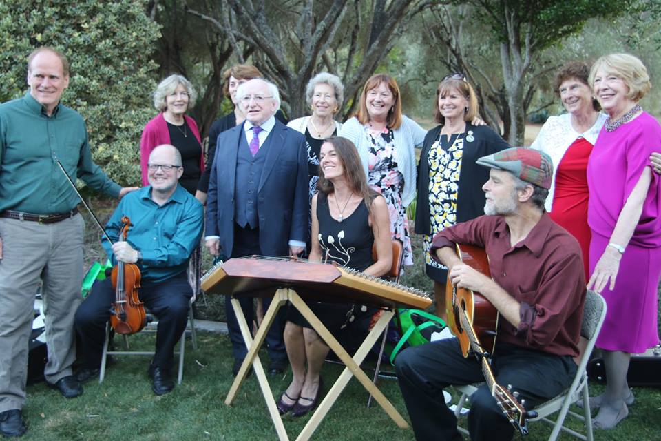 The Crooked Road Céilí Band ~ A Presidential Performance at Filoli House